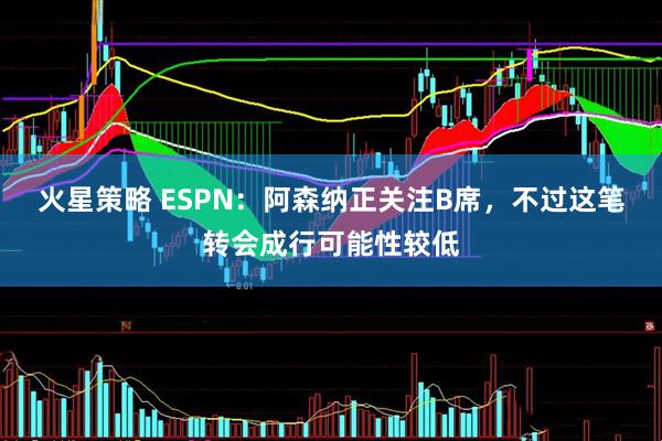 火星策略 ESPN：阿森纳正关注B席，不过这笔转会成行可能性较低